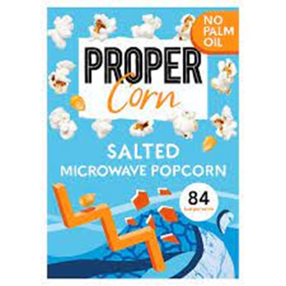 Picture of PROPER POPCORN MW SALTED 3X70GR